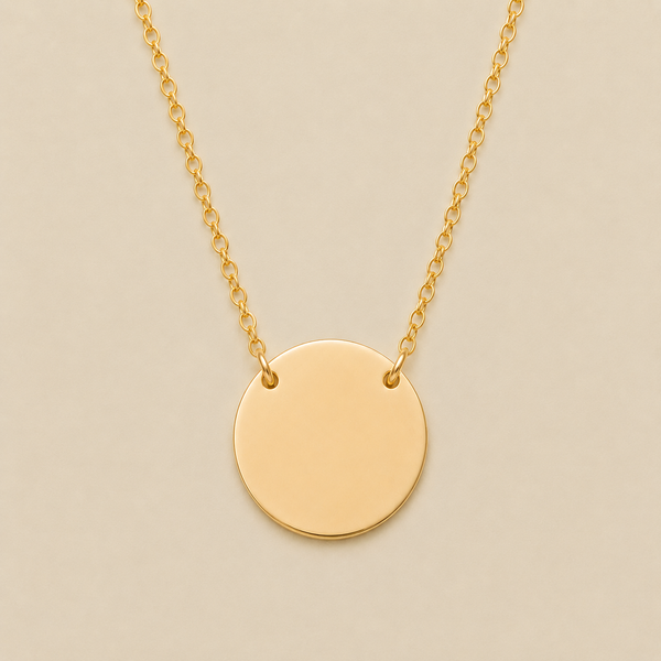Mini Zola Disc Necklace