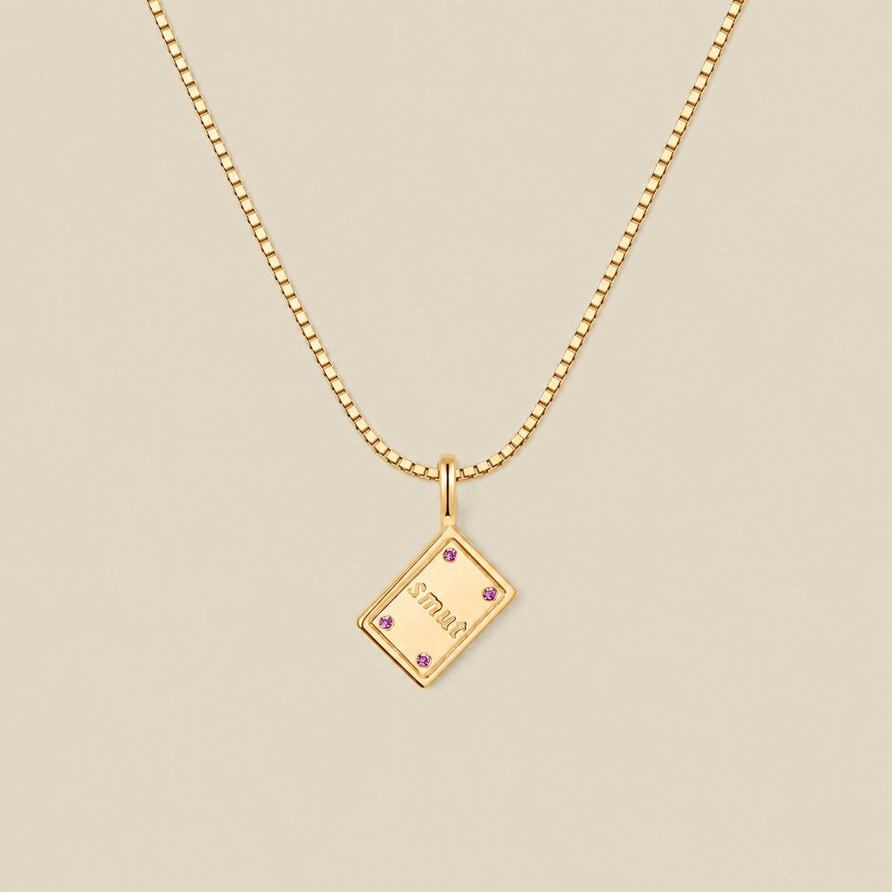 Naughty Book Necklace