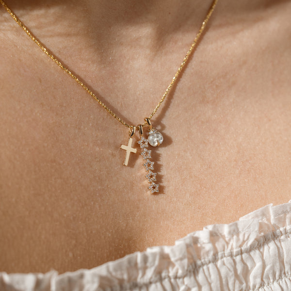Vertical Star Charm