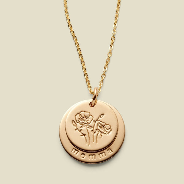 Nora Disc Necklace