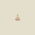 October Oval Birthstone Charm