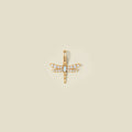 Opal Dragonfly Charm