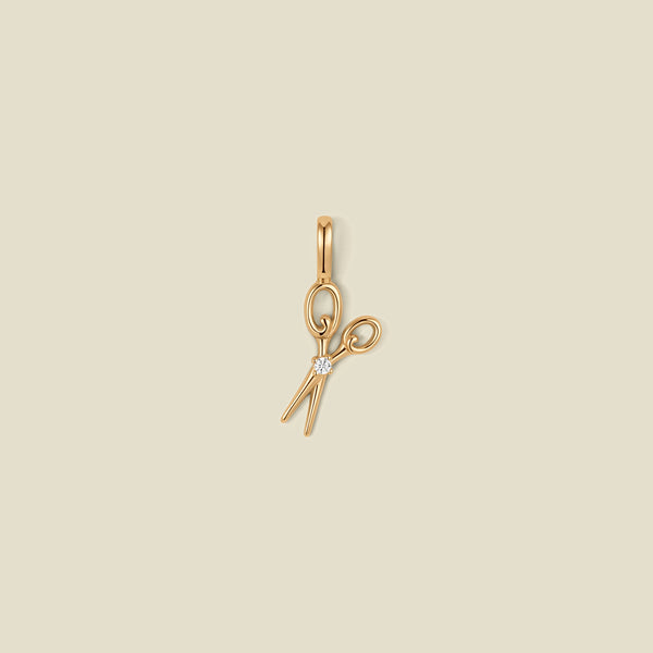 Scissors Charm