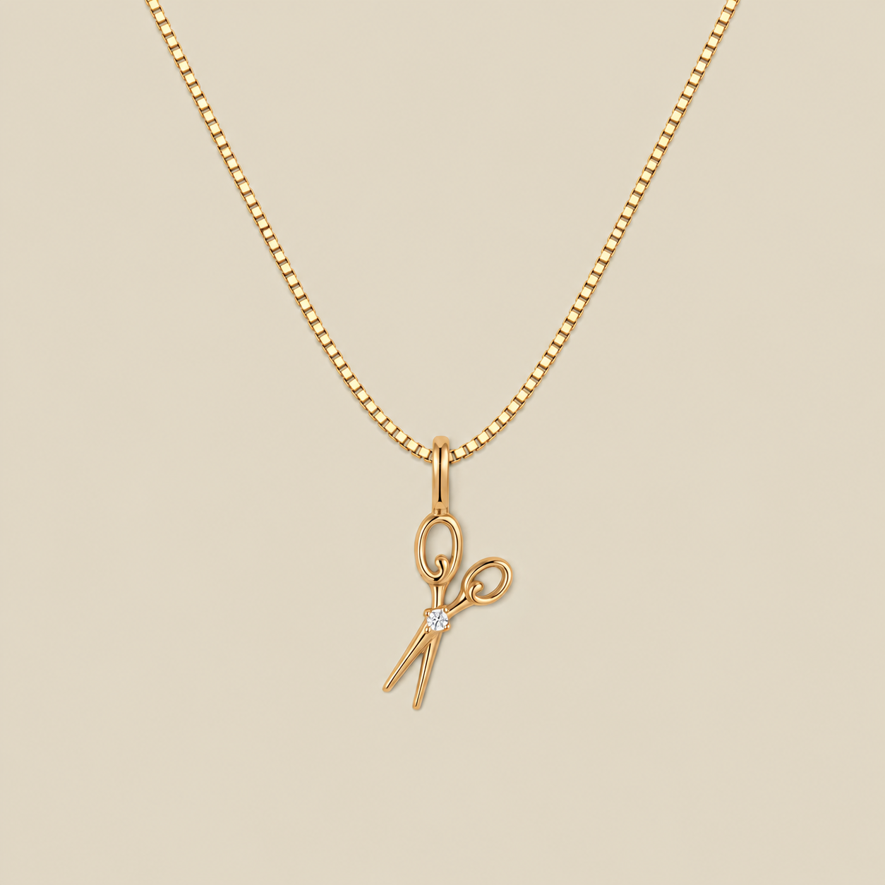 Scissors Necklace