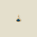 September Oval Birthstone Charm