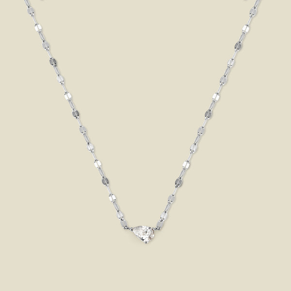 Dew Drop Solitaire Necklace