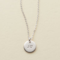 Amore Disc Necklace