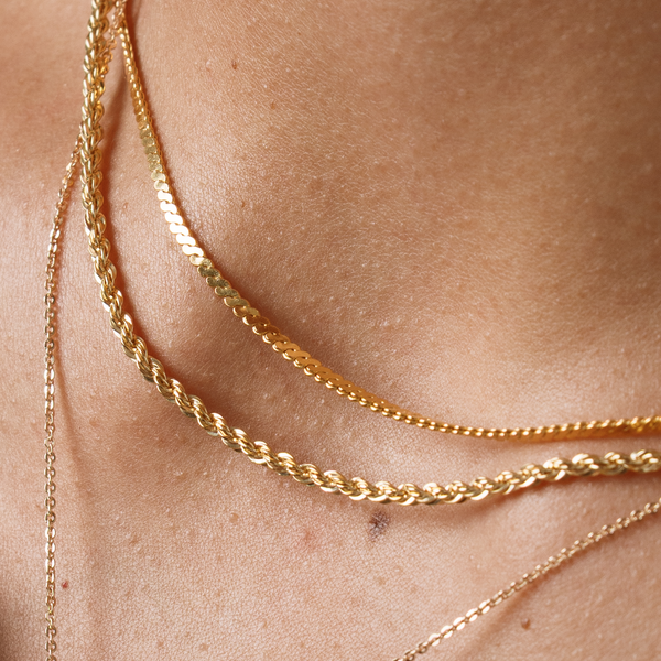 Serpentine Chain Necklace