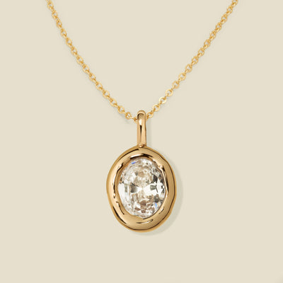 Tova Oval Charm Necklace