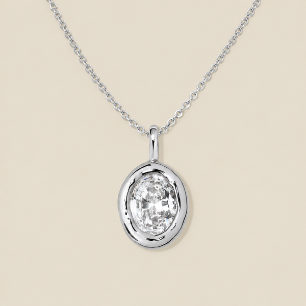 Tova Oval Charm Necklace