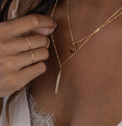 Vertical Bar Necklace