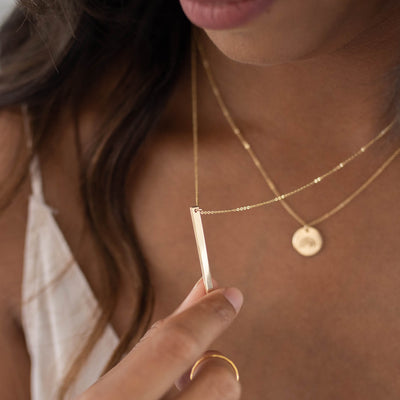 Vertical Bar Necklace
