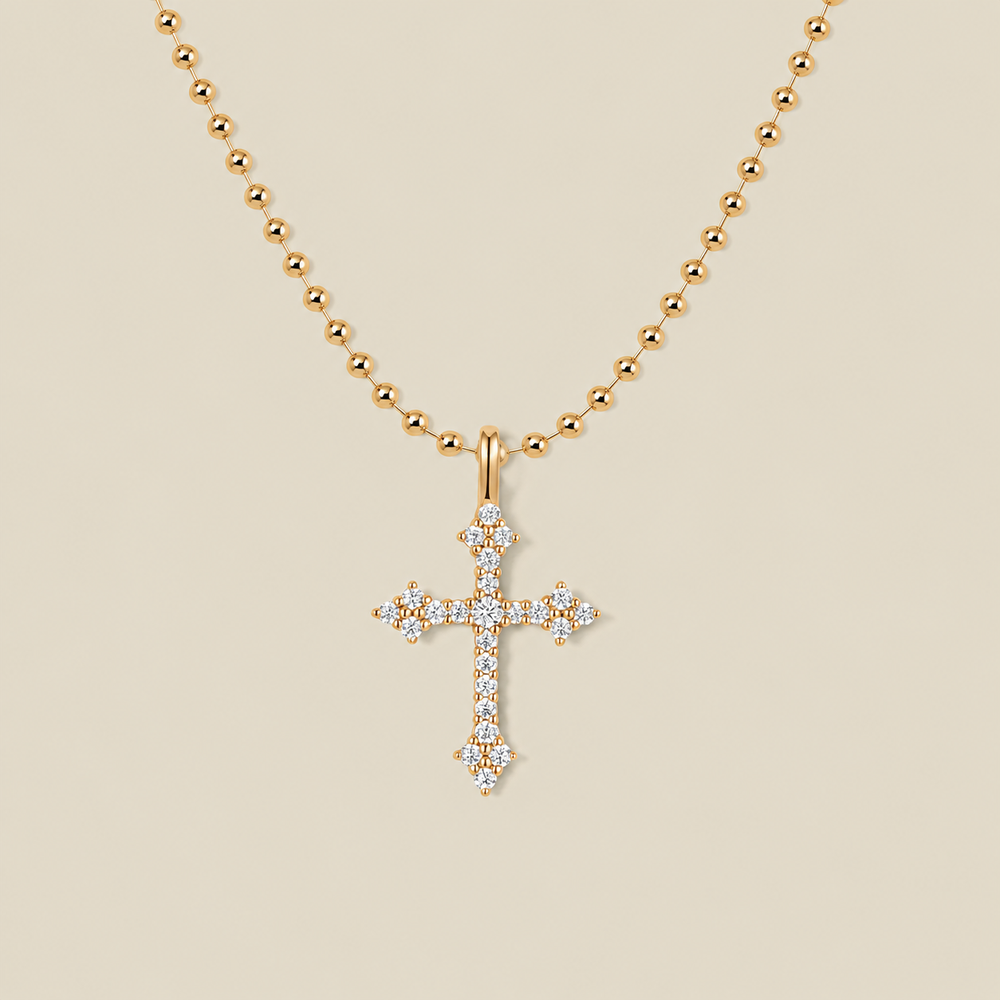 Vintage Cross Necklace