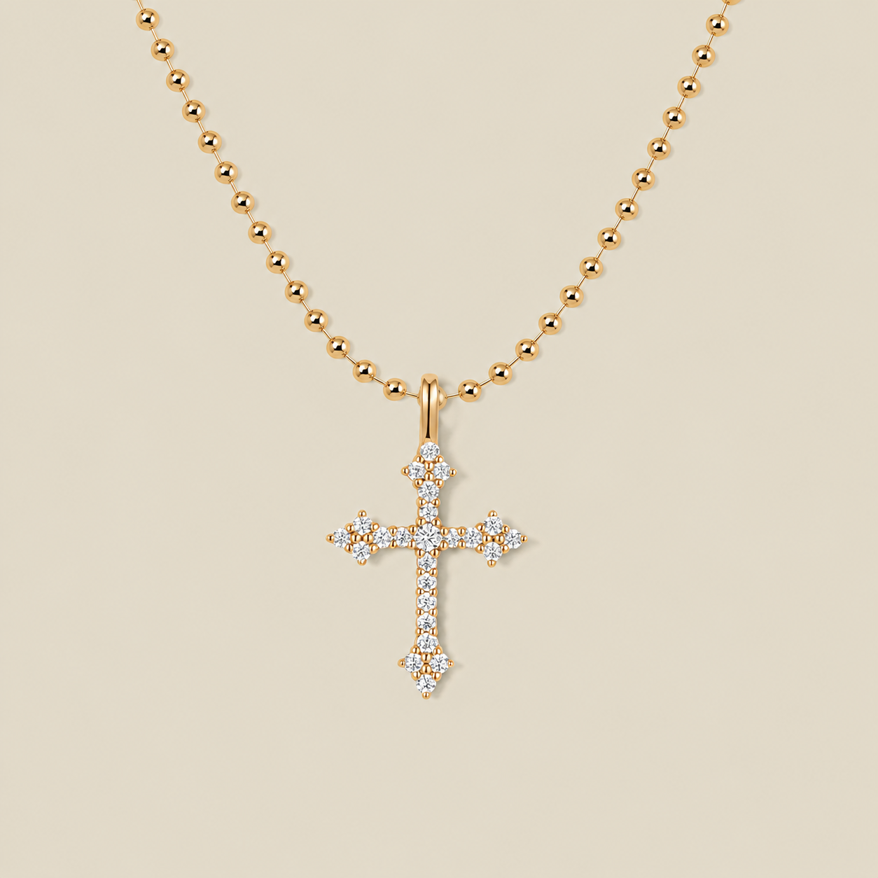 Vintage Cross Necklace