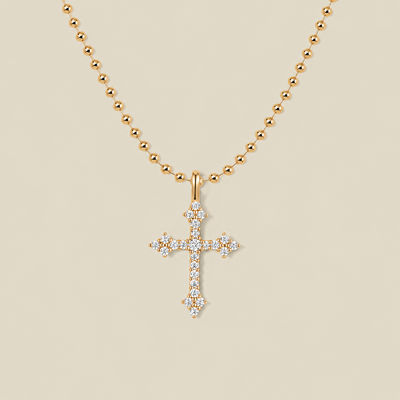Vintage Cross Necklace