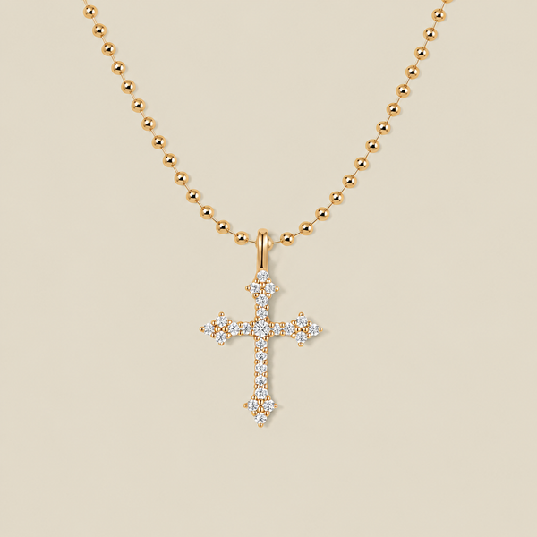 Vintage Cross Necklace