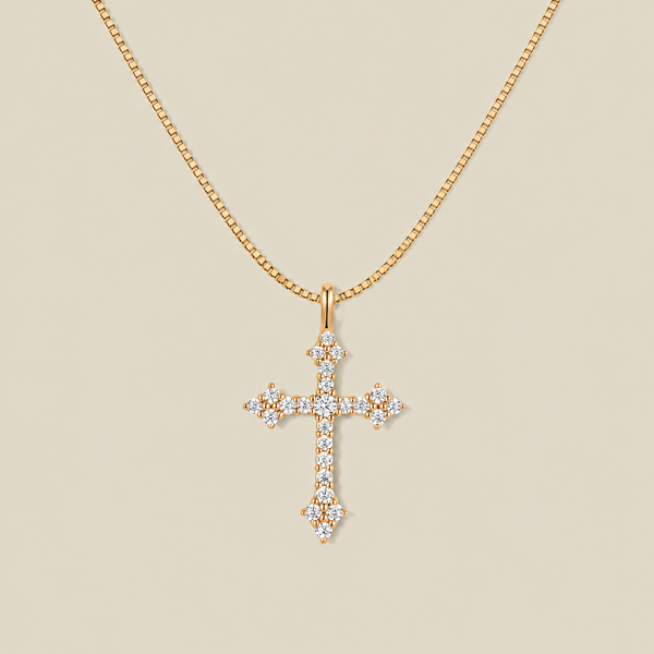 Vintage Cross Necklace