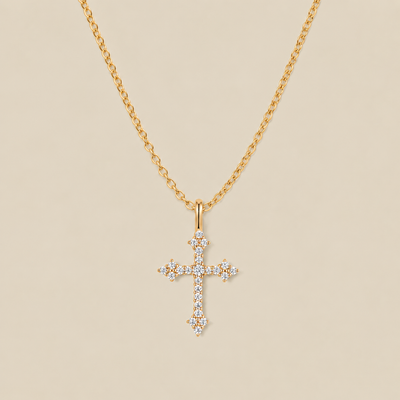 Vintage Cross Necklace