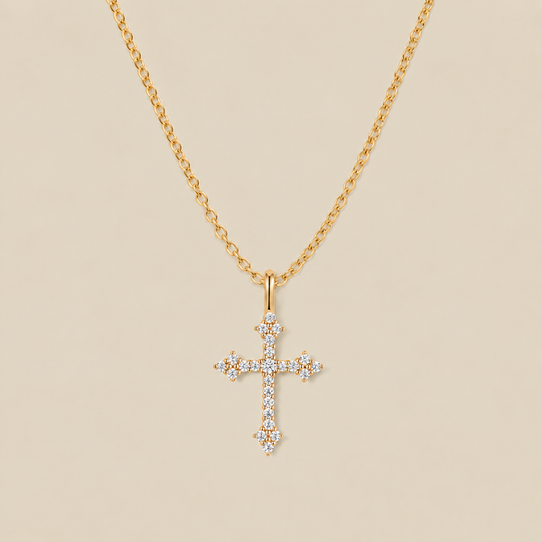 Vintage Cross Necklace