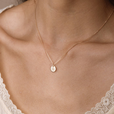 Sunny Disc Necklace