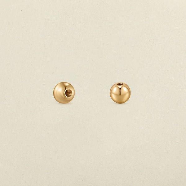 Add-On Earring Ball Backs Gold Vermeil Add Ons