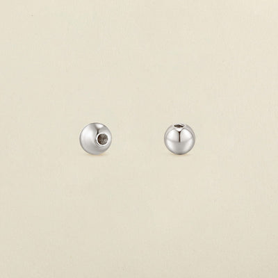 Add-On Earring Ball Backs Silver Add Ons