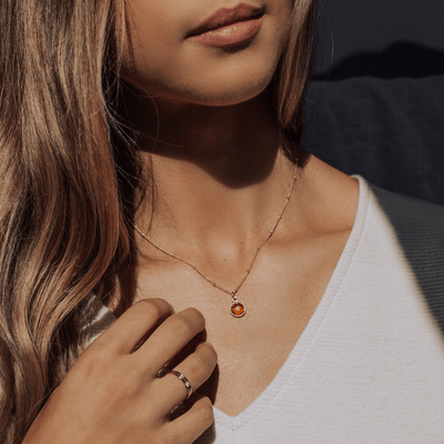 Afterglow Gemstone Necklace Necklace
