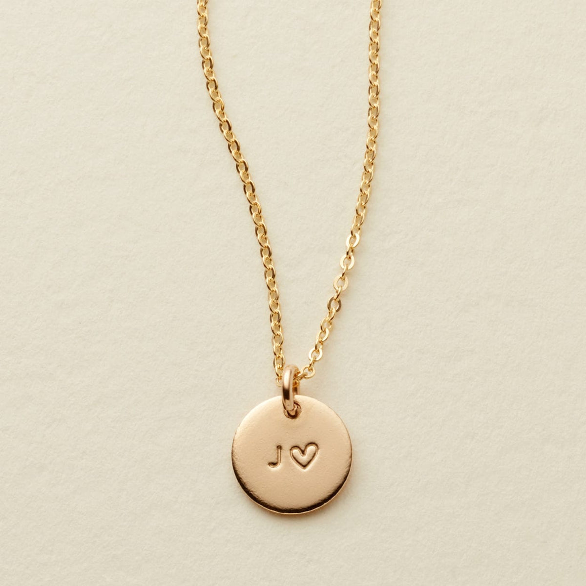 Made By Mary Amore Disc Necklace | Carry A Loved One Wherever You Go