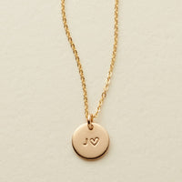 Amore Disc Necklace