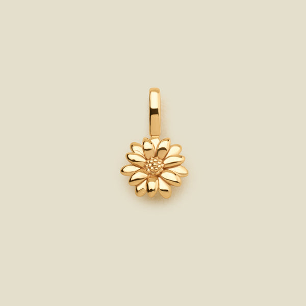 April Birth Flower Charm Gold Vermeil Add Ons