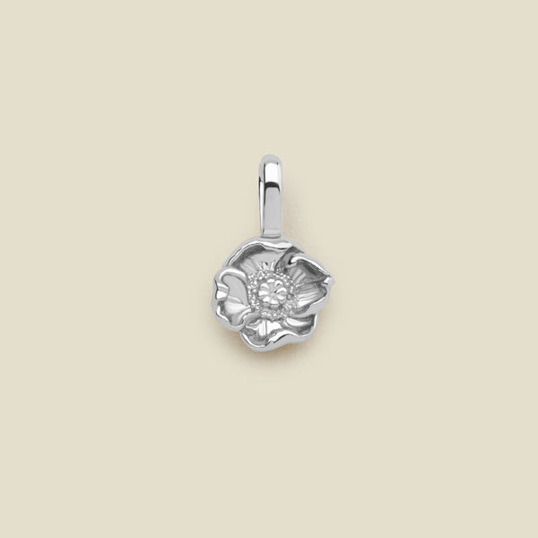 August Birth Flower Charm Silver Add Ons