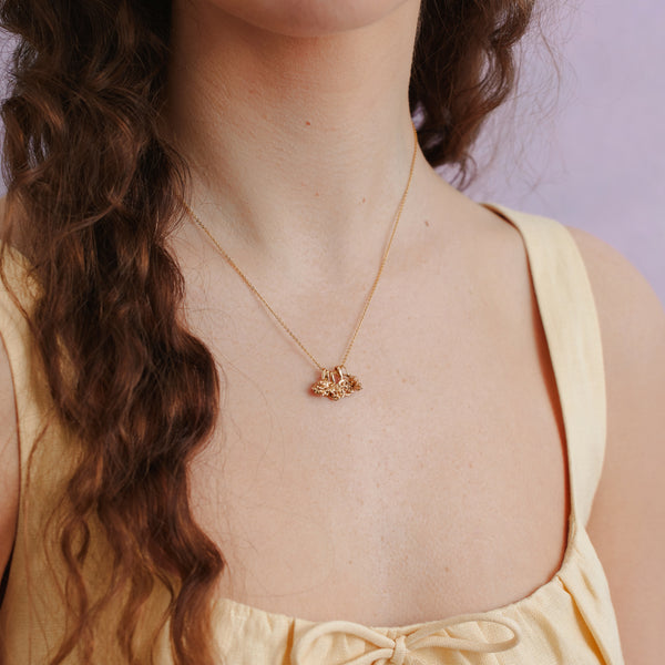 Birth Flower Charm Stacker Necklace Necklace