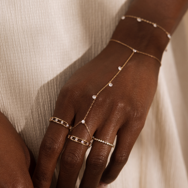Dew Drop Hand Chain