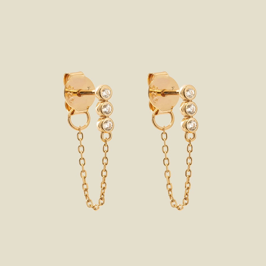 Made by Mary Poppy Hoop Earrings | Delicate, Perfect Everyday Staple Rose Gold Filled / 20mm