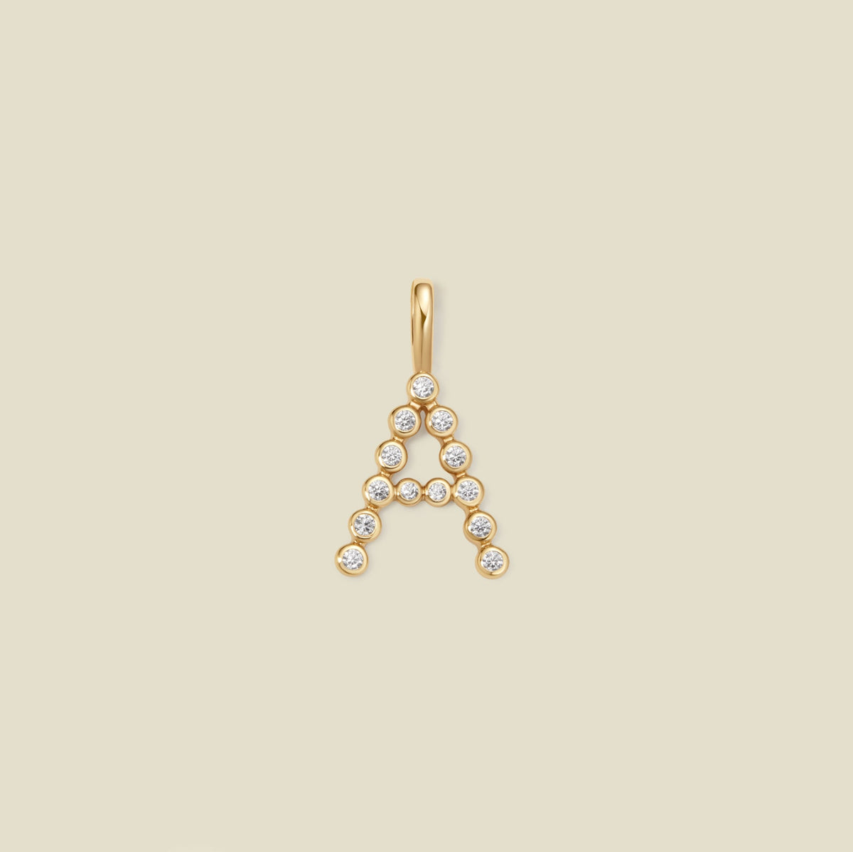 Made By Mary Poppy Initial A Charm
