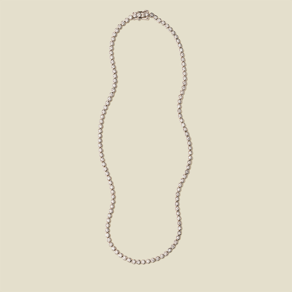 Poppy CZ Tennis Necklace | Made By Mary