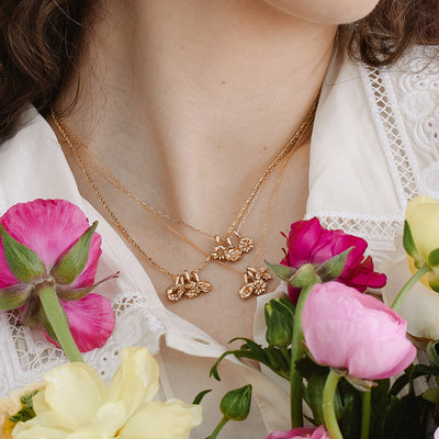 December Birth Flower Charm Add Ons