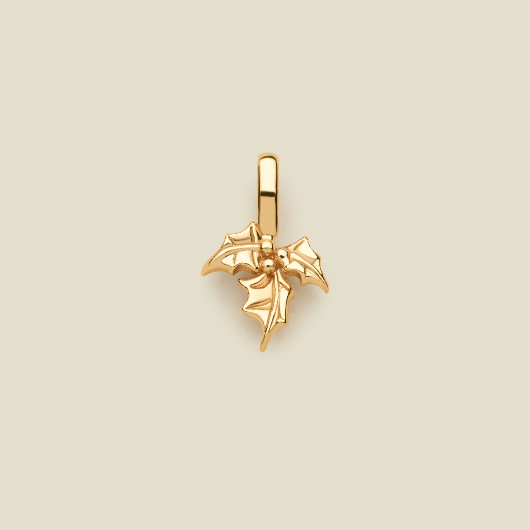 December Birth Flower Charm Gold Vermeil Add Ons