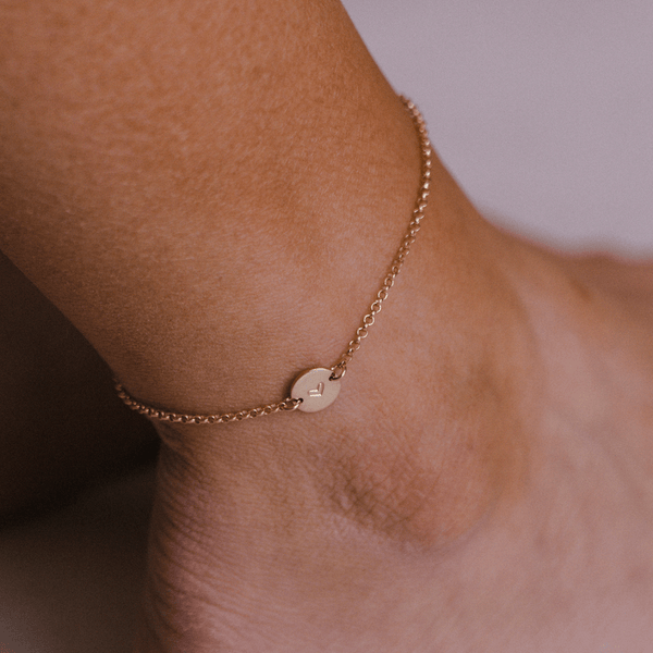 Disc Anklet - 3/8" Anklet