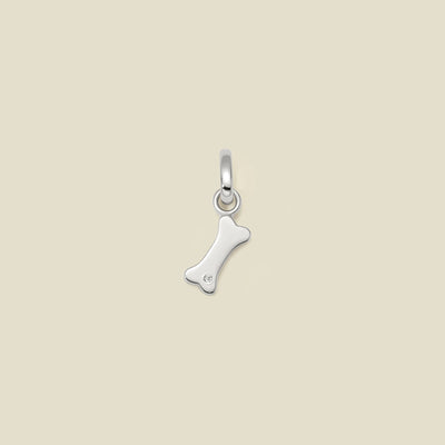 Dog Bone Charm Silver Add Ons
