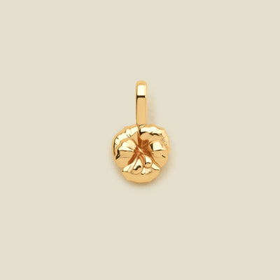 February Birth Flower Charm Gold Vermeil Add Ons