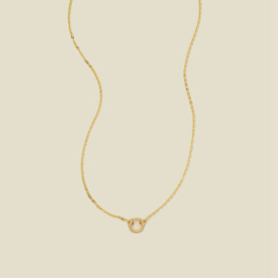 Flat Cable Charm Necklace Necklace