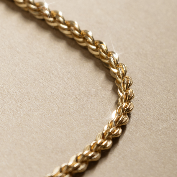 French Rope Chain Necklace