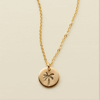 Grounded Disc Necklace | Final Sale