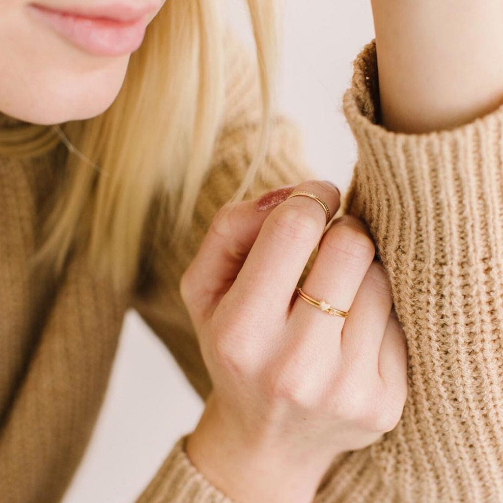 Heart stack store ring