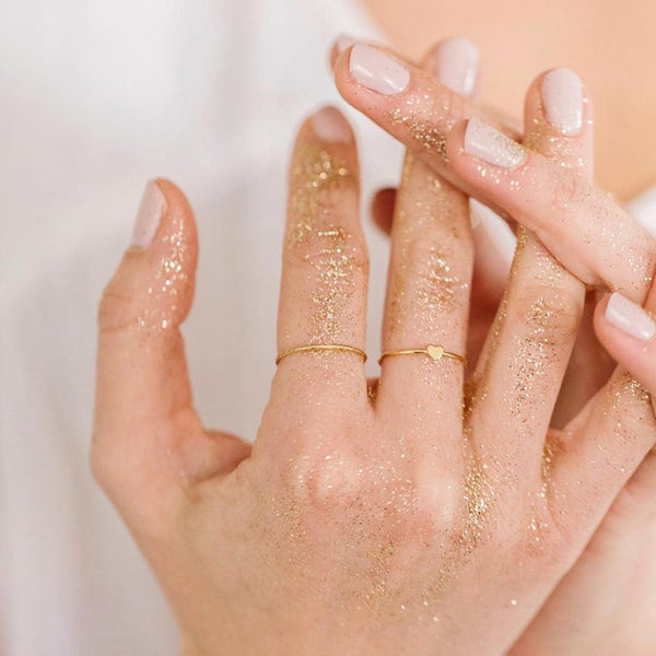 Heart Stacking Ring Ring