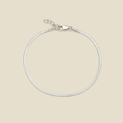 Hera Chain Bracelet - 1.9mm Silver / 1.9mm / 6" Bracelet