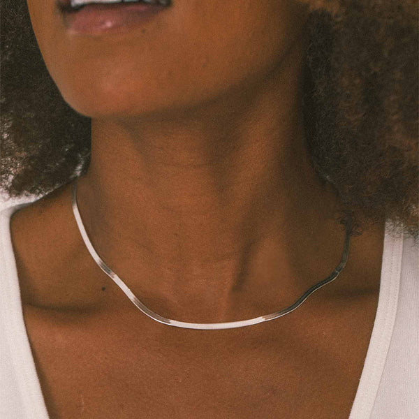 Hera Chain Necklace - 1.9mm & 3mm Sterling Silver Necklace