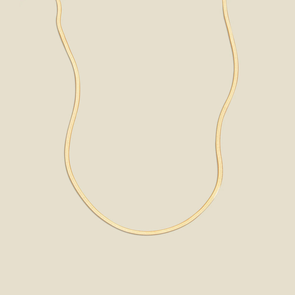 Hera Chain Necklace - 1.9mm & 3mm Gold Plated / 1.9MM Necklace