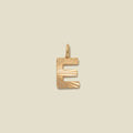 Initial E Charm Gold Vermeil Add Ons